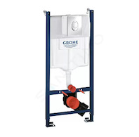 Grohe Rapid SL - Předstěnový instalační prvek pro závěsné WC, nádržka GD2, ovládací tlačítko Skate Air, chrom 38745001