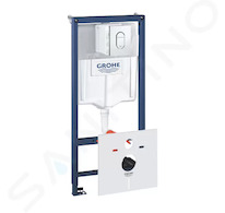Grohe Rapid SL - Předstěnový instalační prvek Rapid SL, nádržka GD2, ovládací tlačítko Arena Cosmo, chrom 38929000