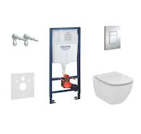 Grohe Rapid SL - Sada pro závěsné WC + klozet a sedátko Ideal Standard Tesi 38528SET-KF