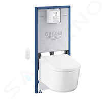 Grohe Rapid SLX - Set předstěnové instalace, elektronického bidetu a sedátka, alpská bílá 36509SH0