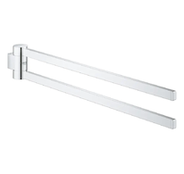 Grohe Selection - Dvojitý držák na ručníky, otočný, chrom 41063000