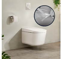 Grohe Sensia - Elektronický bidet s keramikou, Rimless, Triple Vortex, HyperClean, alpská bílá 36507SH0