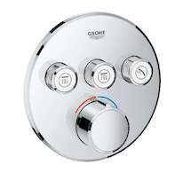 Grohe SmartControl - Baterie pod omítku se 3 výstupy, chrom 29146000