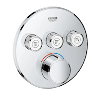 Grohe SmartControl - Baterie pod omítku se 3 výstupy, chrom 29146000