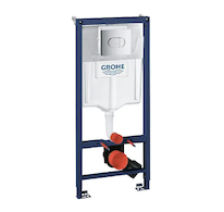Grohe Solido - Set předstěnové instalace pro závěsné WC a tlačítko Arena Cosmopolitan, chrom 38981000