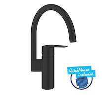 Grohe Start - Dřezová baterie, matná černá 304692430