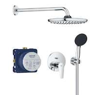 Grohe Start Edge - Sprchový set pod omítku, průměr 25 cm, 2 proudy, chrom 25293000