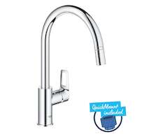 Grohe Start Loop - Dřezová baterie s výsuvnou koncovkou, chrom 30556000