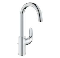 Grohe Swift - Umyvadlová baterie, s výpustí, studený start, chrom 24330001