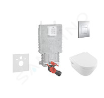 Grohe Uniset - Sada pro závěsné WC + klozet a sedátko Villeroy & Boch 38643SET-KB