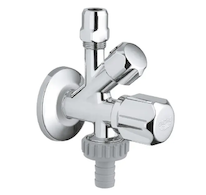 Grohe Universal - Originální WAS kombi-rohový ventil, chrom 22035000