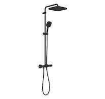 Grohe Vitalio Comfort - Sprchový set s termostatem, 25x25 cm, 2 proudy, matná černá 266962431