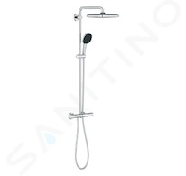 Grohe Vitalio Comfort - Sprchový set s termostatem, průměr 25 cm, chrom 26697001