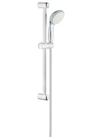 Grohe Vitalio Go - Set sprchové hlavice, 1 proud, tyče a hadice, chrom 26196000