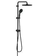 Grohe Vitalio Start - Sprchový set bez baterie, průměr 25 cm, 2 proudy, matná černá 266802431