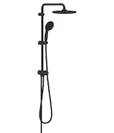 Grohe Vitalio Start - Sprchový set bez baterie, průměr 25 cm, 2 proudy, matná černá 266802431