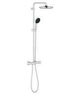 Grohe Vitalio Start - Sprchový set s termostatem, průměr 25 cm, 2 proudy, chrom 26677001