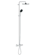 Grohe Vitalio Start - Sprchový set s vanovým termostatem, průměr 25 cm, 2 proudy, chrom 26988001