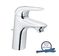Grohe Wave - Umyvadlová baterie s výpustí, chrom 23581001