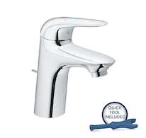 Grohe Wave - Umyvadlová baterie s výpustí, chrom 32284001