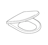 Grohe  - WC sedátko, SoftClose, alpská bílá 42468000
