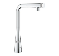 Grohe Zedra SmartControl - Dřezová baterie s výsuvnou koncovkou, SmartControl, chrom 31593002