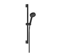 Hansgrohe Activera S - Set sprchové hlavice, tyče a hadice, EcoSmart, matná černá 28041670