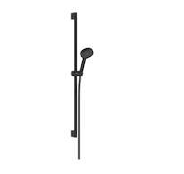Hansgrohe Activera S - Set sprchové hlavice, tyče a hadice, EcoSmart, matná černá 28042670