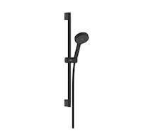 Hansgrohe Activera Select S - Set sprchové hlavice, tyče a hadice, 2 proudy, EcoSmart, matná černá 28044670