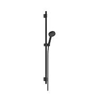 Hansgrohe Activera Select S - Set sprchové hlavice, tyče a hadice, 2 proudy, EcoSmart, matná černá 28050670