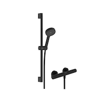 Hansgrohe Activera Select S - Sprchový set s termostatem, 2 proudy, EcoSmart, matná černá 28876670