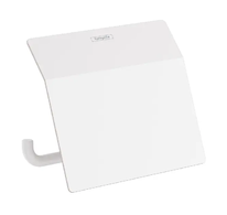 Hansgrohe AddStoris - Držák toaletního papíru s krytem, matná bílá 41753700