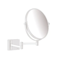 Hansgrohe AddStoris - Kosmetické nástěnné zrcátko, matná bílá 41791700