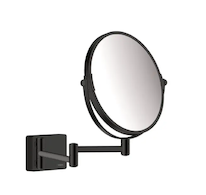 Hansgrohe AddStoris - Kosmetické nástěnné zrcátko, matná černá 41791670