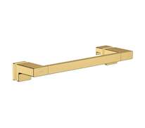 Hansgrohe AddStoris - Madlo pro sprchové dveře, délka 400 mm, leštěný vzhled zlata 41759990