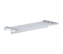 Hansgrohe AddStoris - Polička s držákem ručníků, délka 65 cm, chrom 41751000