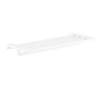 Hansgrohe AddStoris - Polička s držákem ručníků, délka 65 cm, matná bílá 41751700