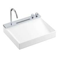 Hansgrohe Avalegra - Umyvadlo 58x48 cm, s termostatickou baterií a sprškou, 2 proudy, bez přepadu, chrom 22472000
