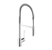 Hansgrohe Cento - Dřezová baterie XXL, Semi-Pro s flexibilním ramenem, EcoSmart, chrom 14806000