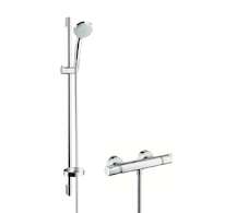 Hansgrohe Croma 100 - Sprchový set Vario s termostatem, EcoSmart 9 l/min, chrom 27033000
