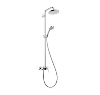 Hansgrohe Croma 220 - Sprchový set Showerpipe 220 s baterií, 1 proud, chrom 27222000