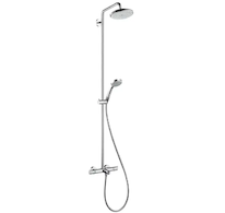 Hansgrohe Croma 220 - Sprchový set Showerpipe s termostatem, 22 cm, 1 proud, chrom 27223000
