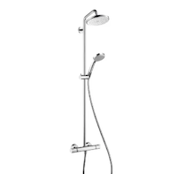 Hansgrohe Croma 220 - Sprchový set Showerpipe s termostatem, 22 cm, 4 proudy, chrom 27185000