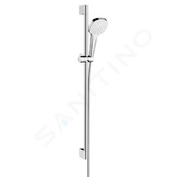 Hansgrohe Croma Select E - Set sprchové hlavice, tyče a hadice, bílá/chrom 26594400