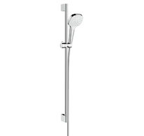 Hansgrohe Croma Select E - Set sprchové hlavice, tyče a hadice, bílá/chrom 26594400