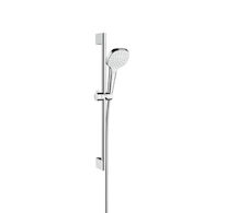 Hansgrohe Croma Select E - Sprchová souprava 1jet 0,65m, bílá/chrom 26584400