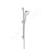 Hansgrohe Croma Select E - Sprchová souprava Vario 0,65m, bílá/chrom 26582400