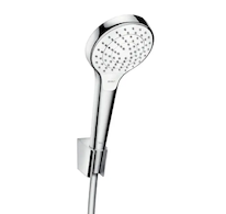 Hansgrohe Croma Select S - Set sprchové hlavice, 4 proudy, držáku a hadice 1,25 m, bílá/chrom 26421400