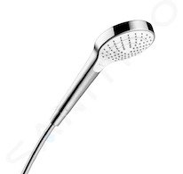Hansgrohe Croma Select S - Sprchová hlavice Vario, 3 proudy, EcoSmart, bílá/chrom 26803400