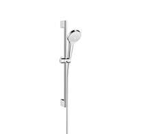 Hansgrohe Croma Select S - Sprchová souprava Vario EcoSmart 9 l/min 0,65m, bílá/chrom 26563400